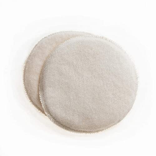 Soothingly Soft Merino Wool Nursing Pads, Style Softline, Extra Thickness, 7 in. Diameter - size: 7 Inch, Extra Thickness