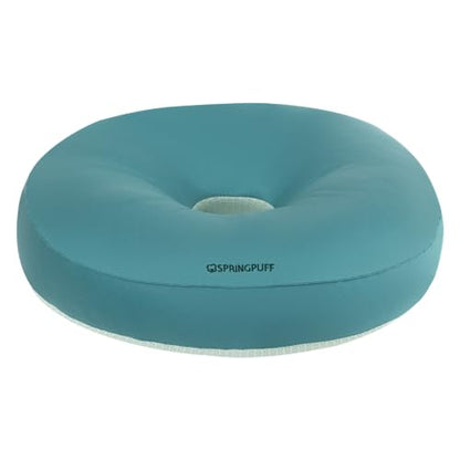Premium Egyptian Cotton Pressure Relief Donut Chair Seat Cushion for Home, Car, Office Sitting - Postpartum, Pregnancy, Tailbone & Back Pain, Ergonomic Support