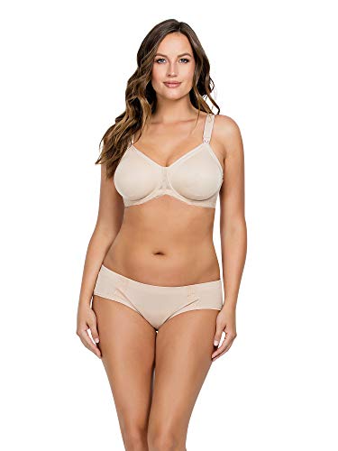 PARFAIT Leila Women's Full Figure Underwire Maternity Seamless Cup Nursing Bra Style NB502 - color: Bare, size: 32DD