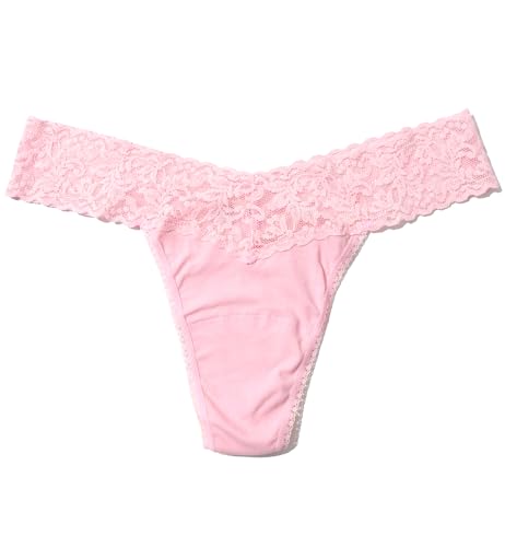 hanky panky, Supima Cotton Low Rise Thong - color: Bliss