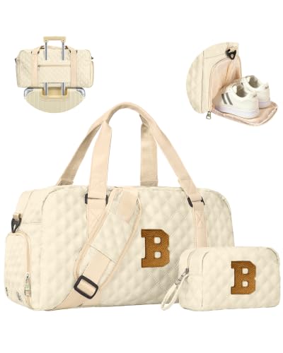 Personal Carry on Bag, 21st 30th 40th 50th Birthday Gifts for Women Female - color: off whtie, style: B