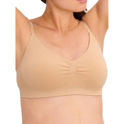 HATCH The All-Tri Maternity & Nursing Bra - color: Sand, size: Small