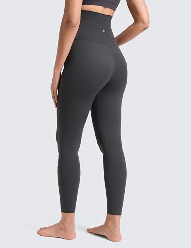 CRZ YOGA Maternity No Front Seam Legging 25" - color: Mysterious Grey, size: Small