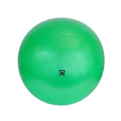 Cando Non-Slip Vinyl Inflatable Exercise Ball - color: Green (25.6")