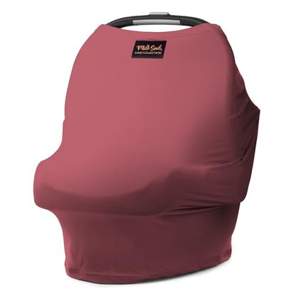 Milk Snob Original 5-in-1 Luxe Cover (Ash Rose) - color: Dark Pink