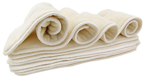 Nora's Nursery Baby Cloth Diaper Inserts | 10 Pack | for Baby Cloth Diapers - style: Inserts 10 Pack