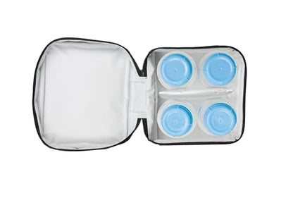PackIt Freezable Breastmilk Cooler & Formula Cooler, Wild Leopard Gray - color: Wild Leopard Gray