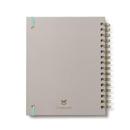 Studio Oh! Countdown to Baby Pregnancy Journal for Women - color: Gold