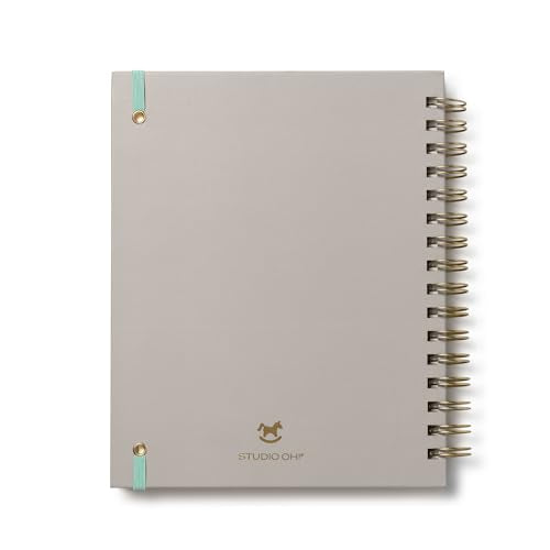 Studio Oh! Countdown to Baby Pregnancy Journal for Women - color: Gold