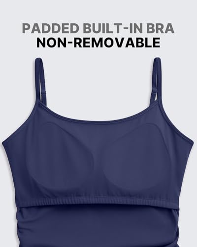 G4Free BareFeel Built in Bra Maternity Romper Smart Back Opening Jumpsuit - color: Royal Blue, size: Medium