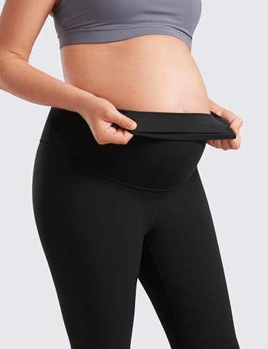 CRZ YOGA Maternity Leggings 25" - color: Black, size: Small