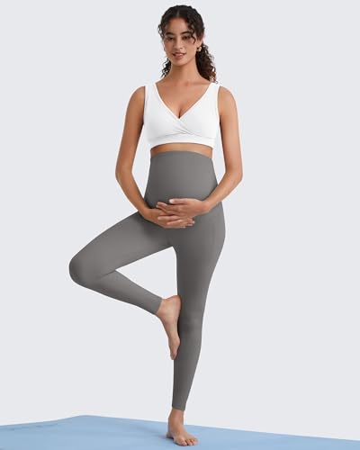 G4Free BareFeel Maternity Bra Wireless Nursing for Breastfeeding V Neck - color: Pure White, size: Large
