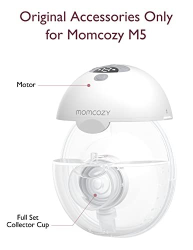 Momcozy M5 Original Replacement Accessories, Full Set Collector Cup 1 PC - size: M5-Overall