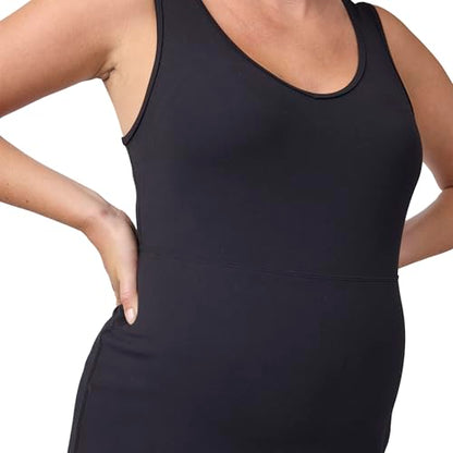 Ingrid & Isabel Everyday Active Maternity Dress - color: Black, size: Large