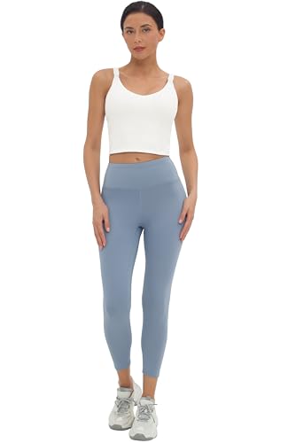 Foucome Nursing Tank Tops Longline Breastfeeding Workout Tops - color: White, size: Large