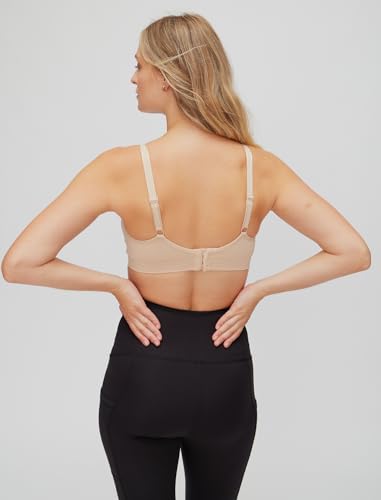 Motherhood Maternity Women’s Plus-Size Seamless Nursing Bras 2-Pack (S-3X) - color: Sandshell/Sandshell, size: Medium