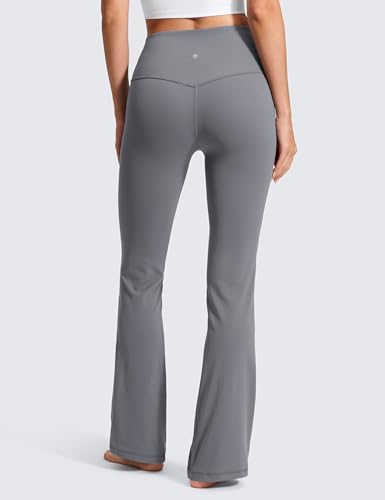 CRZ YOGA Butterluxe Flare Leggings 29"/30.5"/32"/33.5" - color: Solar Grey, size: X-Large
