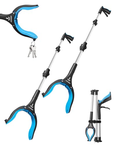 KEKOY 32 Inch Grabber Reacher Tool, 2 Pack, Foldable Pickup Tool - size: 32 Inch of 2 Pack