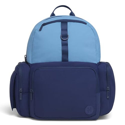 HUGGIES Unisex-adult Day Pack Diaper Backpack, Medieval Blue/Two Tone, One Size - color: Medieval Blue/Two Tone