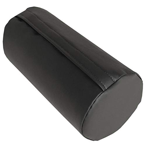 Rehabilitation Advantage Body Positioning Black Cylinder Bolster 6" X 12", (Pack of 6) - color: Black, size: 6'' x 12'' (Pack of 6)