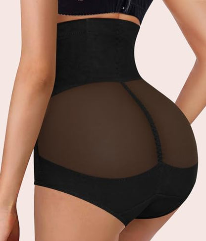 Nebility Womens' Tummy Control High Waist Trainer Body Shaper - color: Black, size: Small