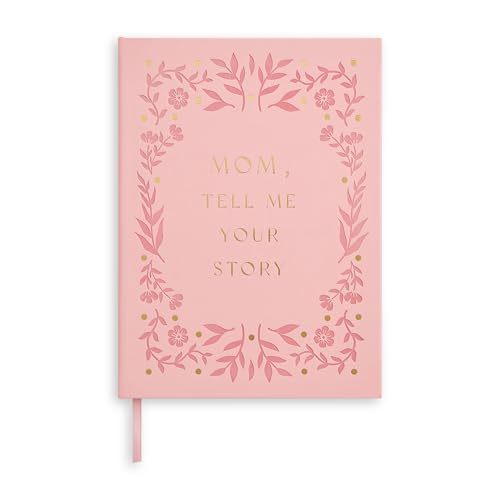 &And Per Se Mom Life Story Journal – Guided Journal for Mom with 250+ Prompts, Women’s Day Gift Idea, Mother’s Day Birthday Christmas Gift, Linen Hardcover Keepsake Book – 7.5'' x 10'' (Pink) - color: Pink, size: Mom Story Journal