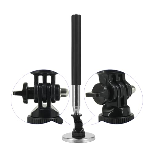 Telescopic magnetic picking tool, 30 lbs. Great suction. Garbage tools Telescopic pick-up tool for small metal tools extends from Length:7.48"-39.5" - style: Big head-magnet