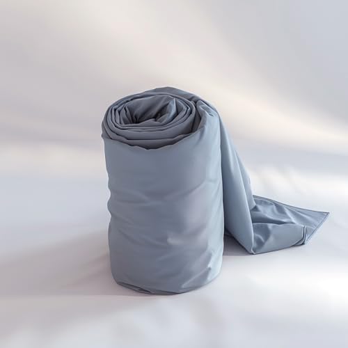 QUEEN ROSE 55in Pregnancy Body Pillow Cover, U Shaped Pillowcase, Blue - color: Blue, size: 55 Inch