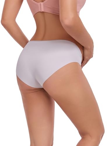 Suekaphin 8Pack Maternity Underwear Comfort Smooth Women’s Pregnancy panties for Maternity Support Underwear