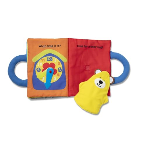 Melissa & Doug K’s Kids My First Activity Book 8-Page Soft Book for Babies and Toddlers Early Learning Developmental Plush Soft Activity for Babies and Toddlers - color: Activity Book