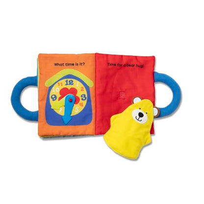 Melissa & Doug K’s Kids My First Activity Book 8-Page Soft Book for Babies and Toddlers Early Learning Developmental Plush Soft Activity for Babies and Toddlers - color: Activity Book