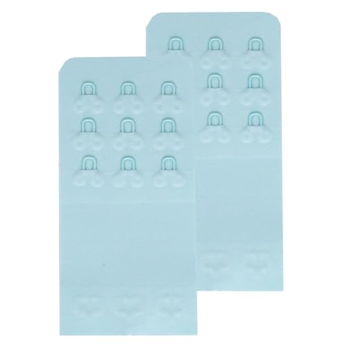 SAMGU Women's Bra Extenders 2 Hook/3 Hook/4 Hook/5 Hook/6 Hook Soft Stretchy - color: Soft Bra Extenders 3 Hooks 1/2 Inch 2pcs Blue