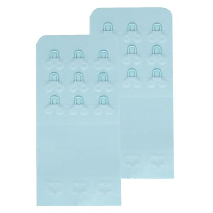 SAMGU Women's Bra Extenders 2 Hook/3 Hook/4 Hook/5 Hook/6 Hook Soft Stretchy - color: Soft Bra Extenders 3 Hooks 1/2 Inch 2pcs Blue