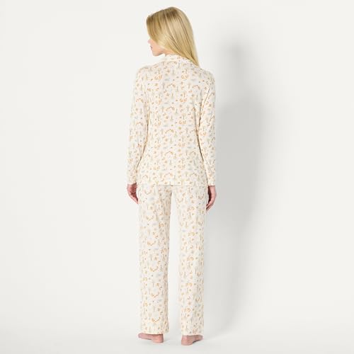Amazon Essentials x Sofia Grainge Mommy and Me Long Sleeve Pajama Set - color: Ivory Squirrel Picnic, size: Medium