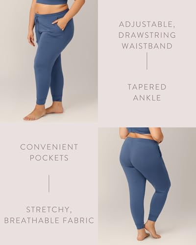 Kindred Bravely Everyday Maternity Lounge Jogger Pants for Postpartum - color: Slate Blue, size: X-Large