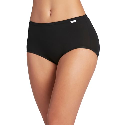 Jockey Women's Underwear Supersoft Brief - 3 Pack - color: Black, size: 6