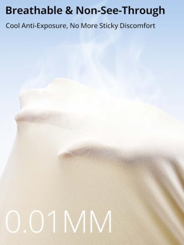 Maternity Underwear High Waisted Seamless Underwear for Women - color: Beige, size: Medium