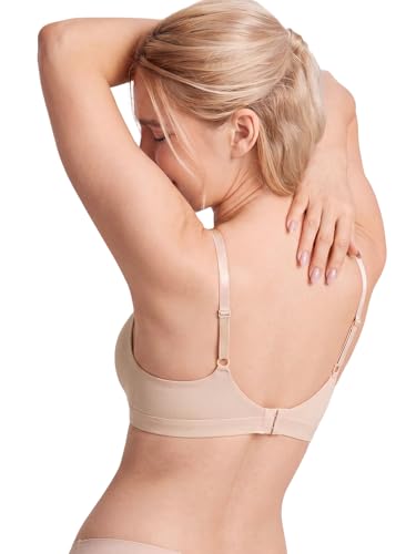 Nursing Bra for Breastfeeding Seamless Wireless Maternity Bra - color: Beige, size: XX-Large