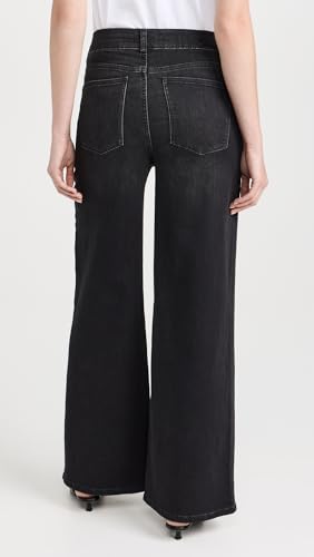 DL1961 Women's Hepburn Wide Leg Maternity Jeans: High Rise 32" - size: 28
