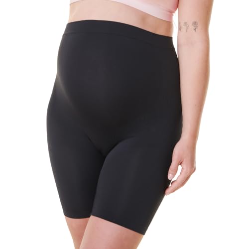 Bravado Designs Anti-Chafe Maternity Shorts - color: Black, size: X-Large