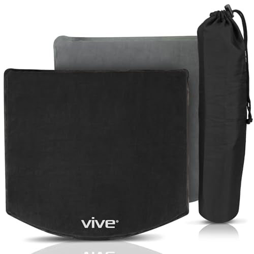 Vive Inflatable Seat Cushion - Portable Pad for Stadiums, Bleachers