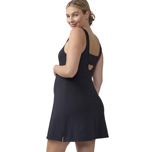 Ingrid & Isabel Everyday Active Maternity Dress - color: Black, size: Large