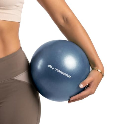Trideer Yoga Ball for Exercise, Pregnancy, Exercise Ball, Pump Included - color: Navy, size: XXS(9in./23cm) (Without Pump)