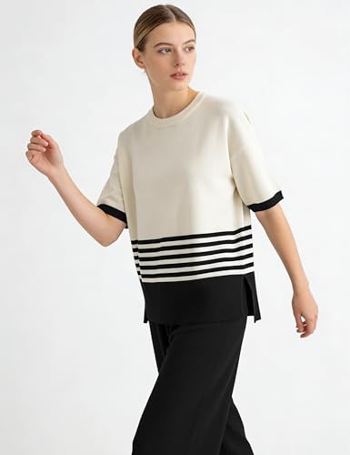 Women's Knit Lounge Sets 2 Piece Pants Sweatsuit - color: Black, size: XX-Large
