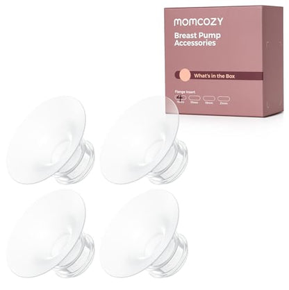 Momcozy M5| M6| M9 Original Replacement Accessories, Inserts 15mm, 4 Pack - size: M5/M6/M9-15mm