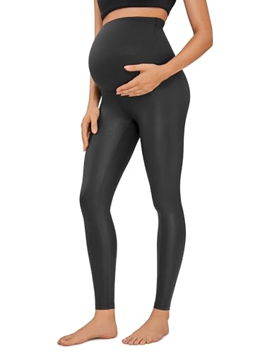 CRZ YOGA Maternity Leggings 28 - color: Black Classic, size: Medium