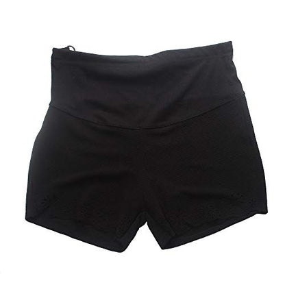 Cotton Black Maternity Shorts Pants for Pregnant Women Plus Size