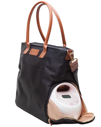 Sarah Wells Abby Breast Pump Tote (Black) - color: Black