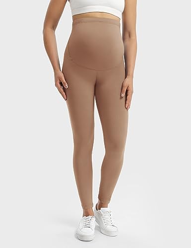 Buttergene 1 Pack Buttery-Soft Maternity Leggings - color: Cocoa, size: X-Large