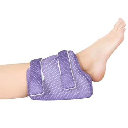 3D Heel Protector Bed Sore Pillow Cushion for Pressure Purple 1piece - color: Purple